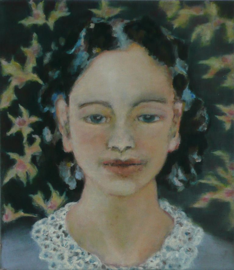 Brigitte – 31 x 27 cm, oil on canvas, 2009