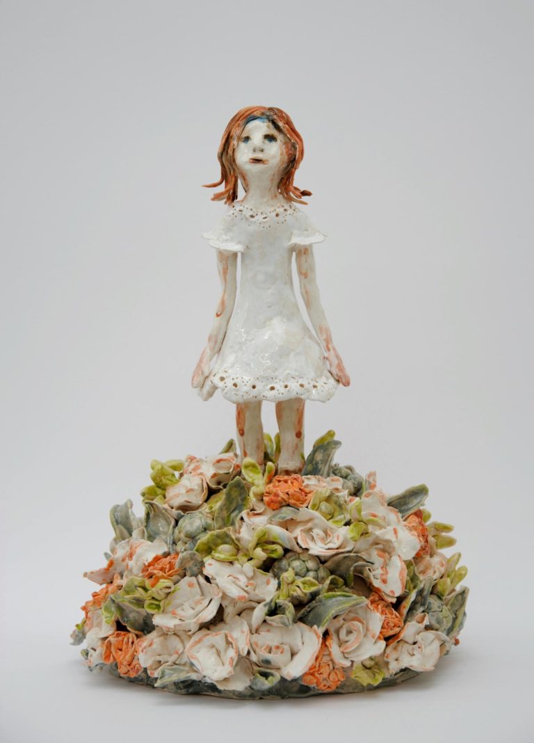 Frederike – Height 39 cm, glazed ceramic, 2010