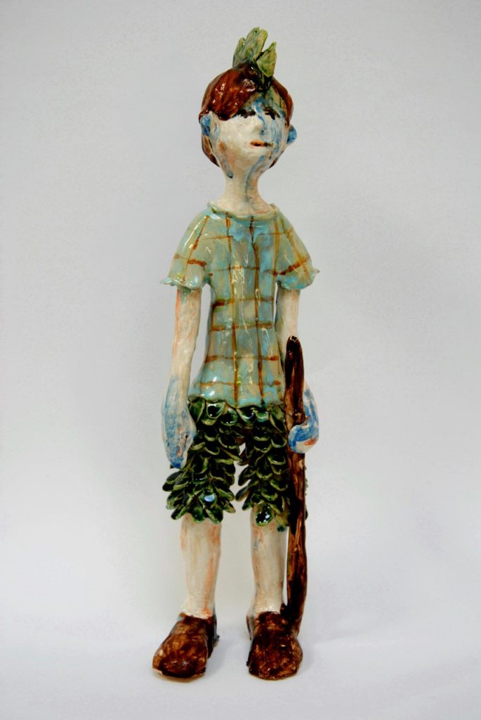 Christoph – Height 39 cm, glazed ceramic, 2011
