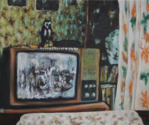 homezone – 42 x 50  cm, oil on canvas, 2013