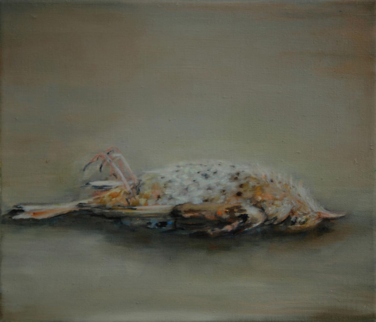 Schlaf – 23 x 27 cm, oil on canvas, 2014